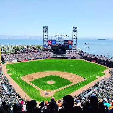 Image of the Salesforce event at Oracle Park